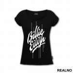 Billie Eilish Text Logo - Muzika - Majica