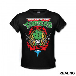Mutant And Proud - Raphael - Nindža Kornjače - Majica Mutant And Proud - Raphael - Nindža Kornjače - Majica