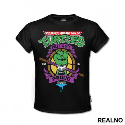 Mutant And Proud - Donatello - Nindža Kornjače - Majica Mutant And Proud - Donatello - Nindža Kornjače - Majica