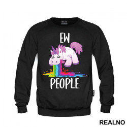 Ew People Puke - Unicorn - Jednorog - Duks