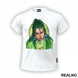 Green Hair - Billie Eilish - Muzika - Majica