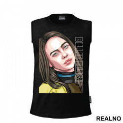 Portrait - Billie Eilish - Muzika - Majica