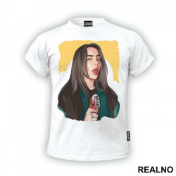 With A Money Gun - Billie Eilish - Muzika - Majica