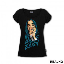 OUTLET - Crna ženska majica veličine S - Billie OUTLET - Crna ženska majica veličine S - Billie