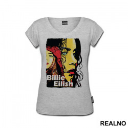 Comic Book Art - Billie Eilish - Muzika - Majica