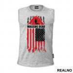 American Flag - The Walking Dead - Majica