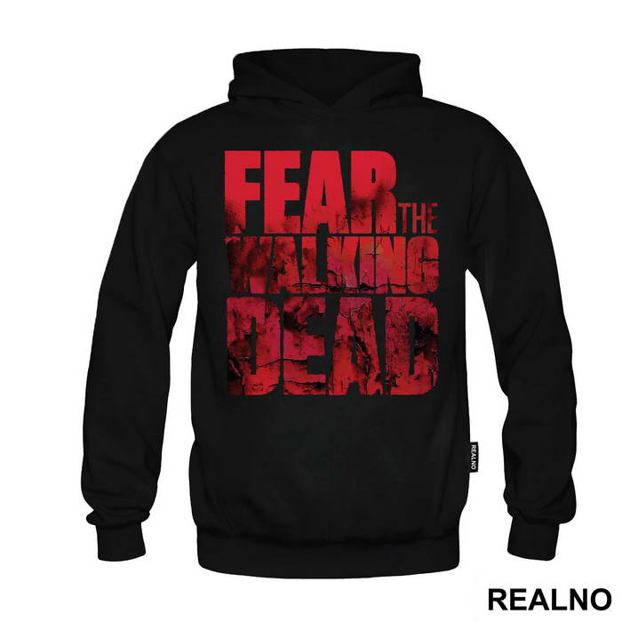 Fear Red Text - The Walking Dead - Duks