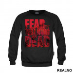 Fear Red Text - The Walking Dead - Duks