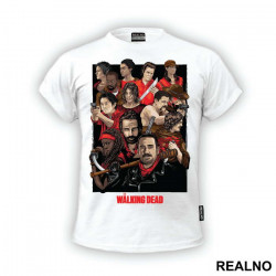 The Cast - The Walking Dead - Majica