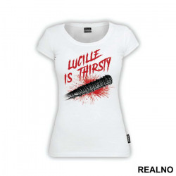 Lucille Is Thirsty - Bloody Bat - The Walking Dead - Majica