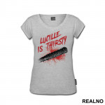 Lucille Is Thirsty - Bloody Bat - The Walking Dead - Majica