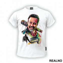 Negan Portrait - The Walking Dead - Majica
