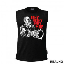 OUTLET - Crna bez rukava muška majica veličine L - Walking Dead