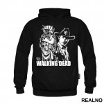 Rick Holding Zombie Head - The Walking Dead - Duks