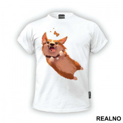 Dog Jumping For Snacks - Životinje - Majica