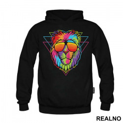 Retro Lion - Životinje - Duks