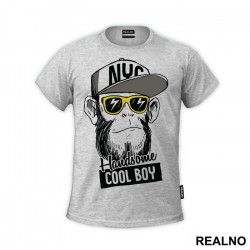 Monkey Handsome Cool Boy - Životinje - Majica