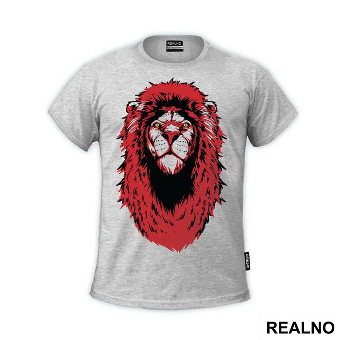 Red Haired Lion - Životinje - Majica