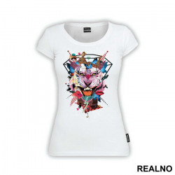 Circus Lion Face - Životinje - Majica