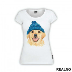 Puppy Wearing A Beanie - Životinje - Majica