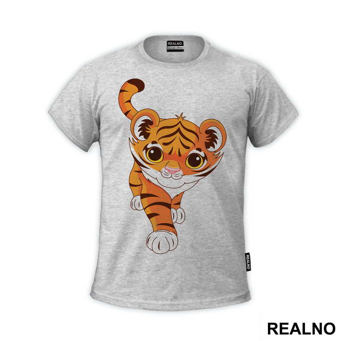 Cute Tiger Illustration - Životinje - Majica
