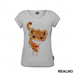 Cute Tiger Illustration - Životinje - Majica