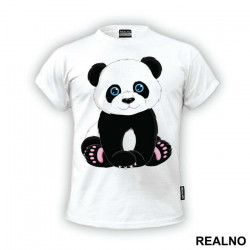 Panda Illustration - Životinje - Majica