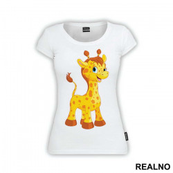 Baby Giraffe Illustration - Životinje - Majica
