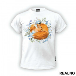 Small Fox Sleeping - Životinje - Majica