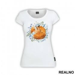Small Fox Sleeping - Životinje - Majica