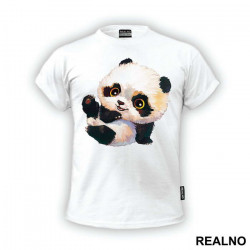 Baby Panda Sitting - Životinje - Majica