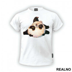 Baby Panda On Its Back - Životinje - Majica