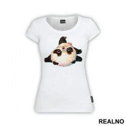 Baby Panda On Its Back - Životinje - Majica