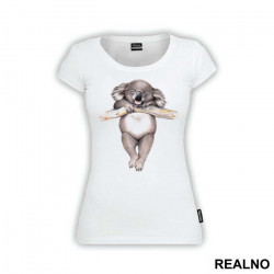 Koala Hanging On - Životinje - Majica