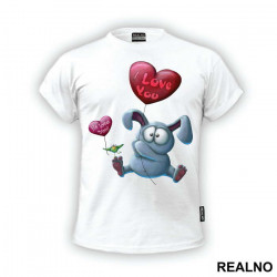 I Love You - He Loves You - Životinje - Majica I Love You - He Loves You - Životinje - Majica