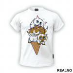 Cat Ice Cream - Životinje - Majica