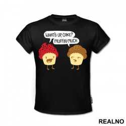 What's Up Cake Muffin Much - Food - Majica