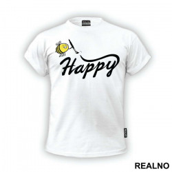 Bee Happy - Humor - Majica