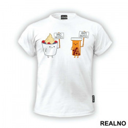 Pro Biotics - Anti Biotics - Humor - Majica