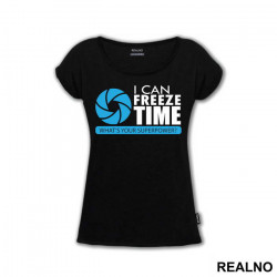 OUTLET - Crna ženska majica veličine L - Photography OUTLET - Crna ženska majica veličine L - Photography