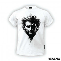 Face In The Shadow Illustration - Wolverine - Majica