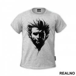 Face In The Shadow Illustration - Wolverine - Majica