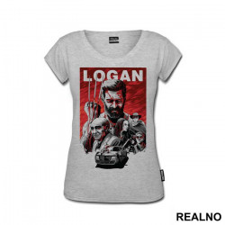 Logan - Red - Wolverine - Majica