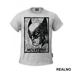 Head Portrait - Wolverine - Majica