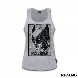 Head Portrait - Wolverine - Majica