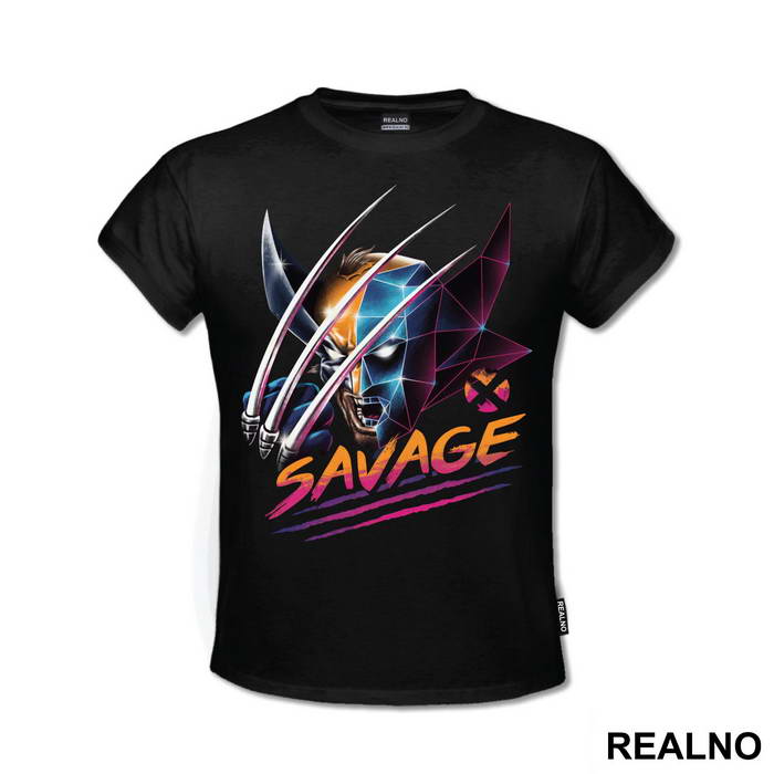 Savage Retro Art - Wolverine - Majica