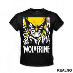 Face Illustration - Wolverine - Majica