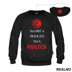 I Am Not Princess I'm Khaleesi Red - House Targaryen - Game Of Thrones - GOT - Duks I Am Not Princess I'm Khaleesi Red - House Targaryen - Game Of Thrones - GOT - Duks