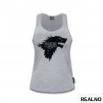 Winter Is Coming Black Dire Wolf Sigil - House Stark - Game Of Thrones - GOT - Majica