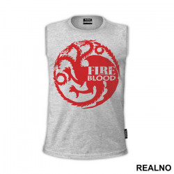 The Targaryen Sigil Fire And Blood - House Targaryen - Game Of Thrones - GOT - Majica